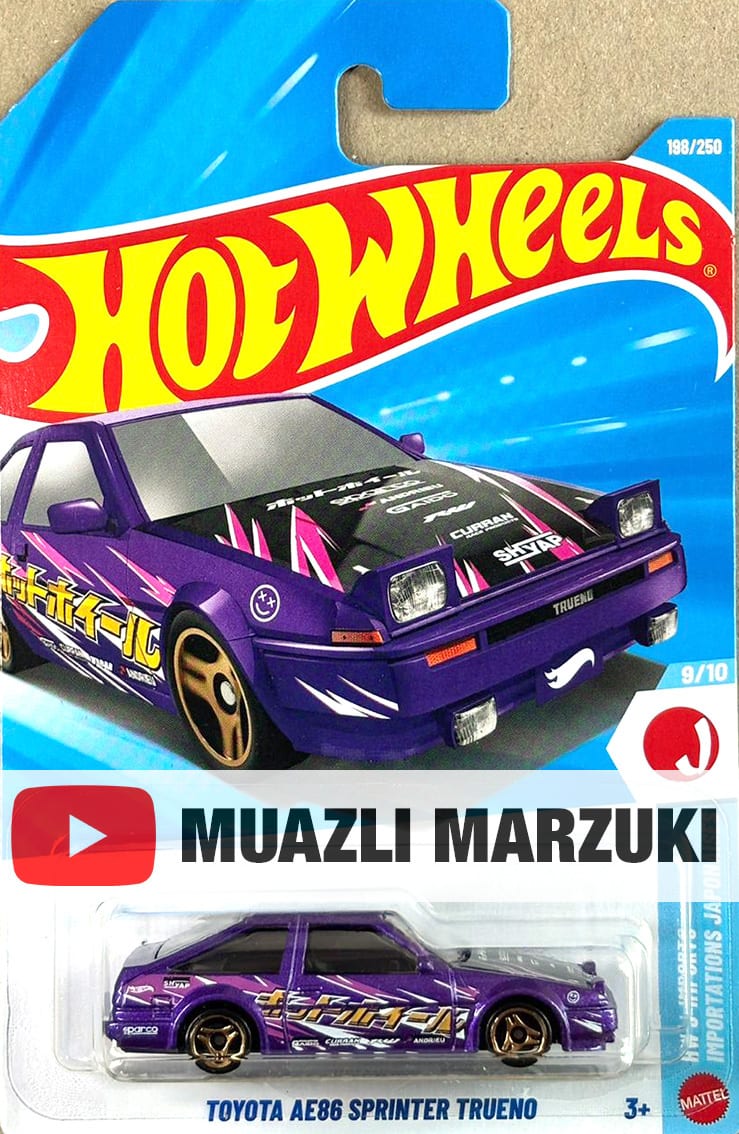 Toyota AE86 Sprinter Trueno (lote K de 2026)