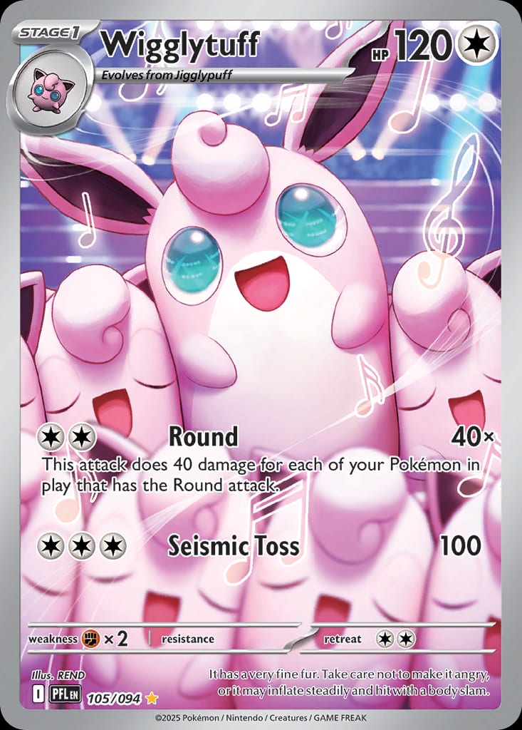 Carta Wigglytuff (Mega Evolution—Phantasmal Flames)