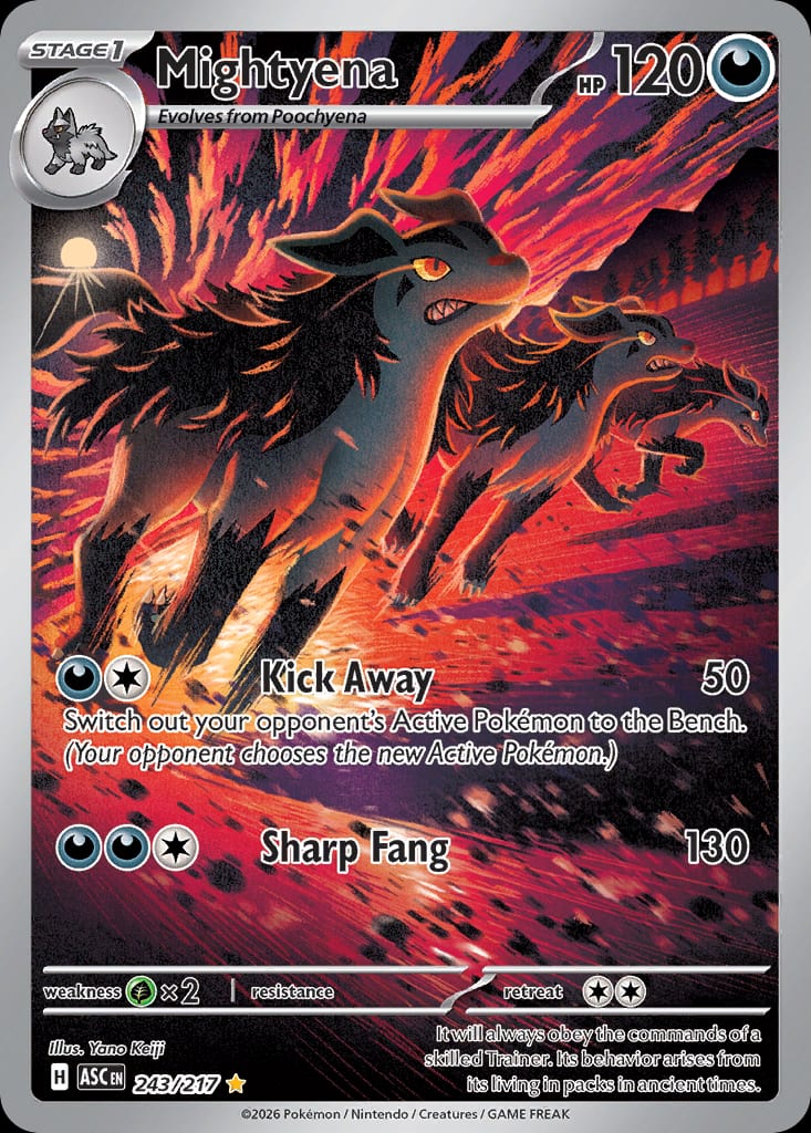 Carta Mightyena (Mega Evolution—Ascended Heroes)