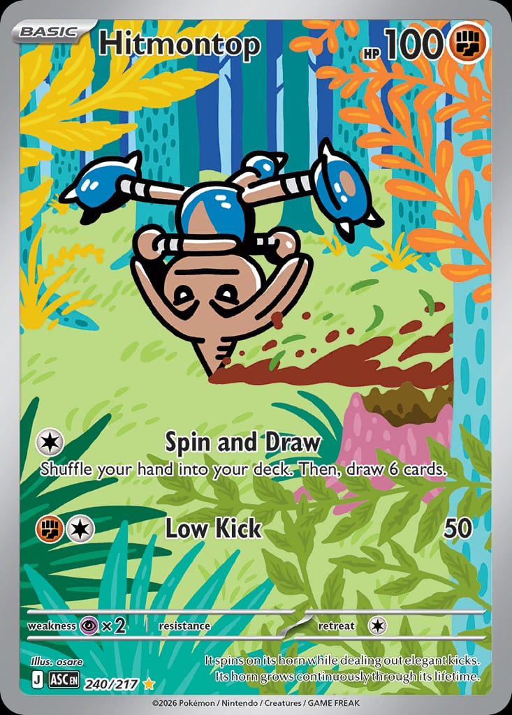 Carta Hitmontop (Mega Evolution—Ascended Heroes)