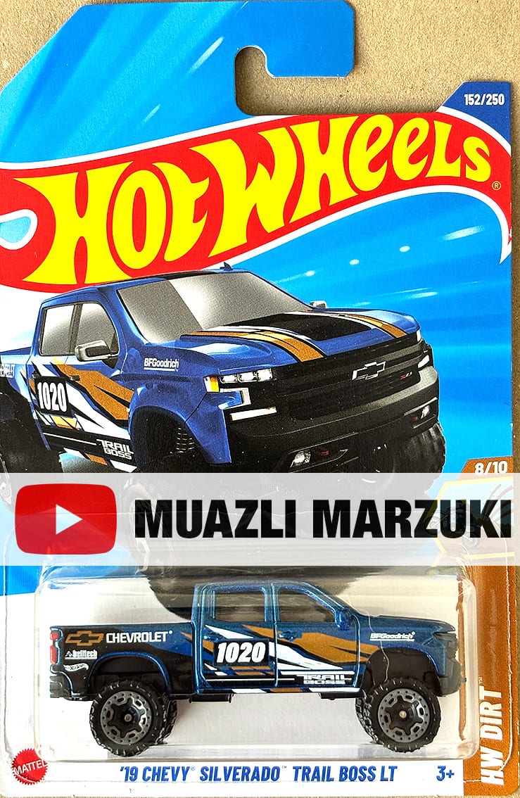 '19 Chevy Silverado Trail Boss LT (lote H de 2025)