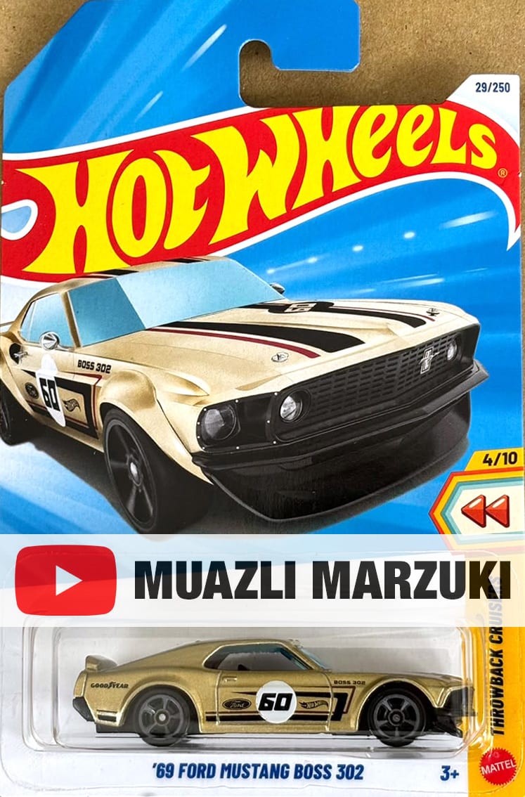 '69 Ford Mustang Boss 302 (lote B de 2027)